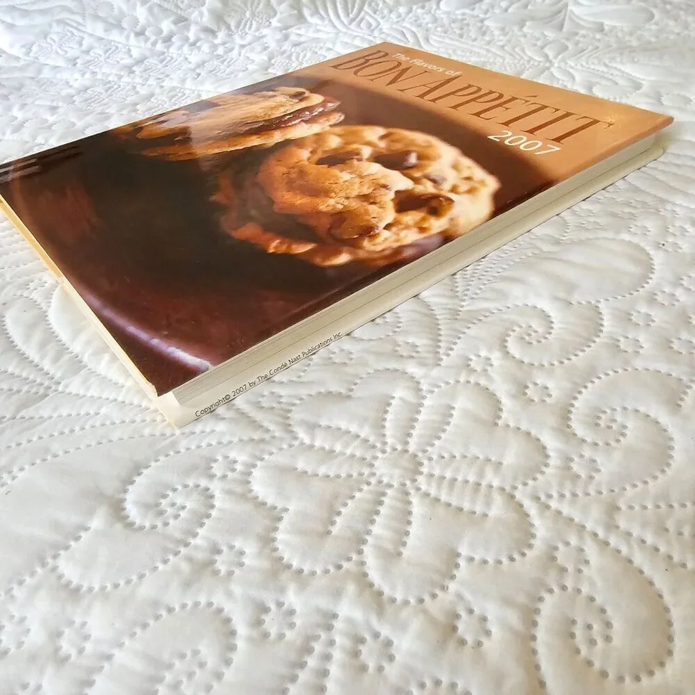 The Flavors of Bon Appetit 2007 Hardcover Cookbook Gourmet Coffee Table Book